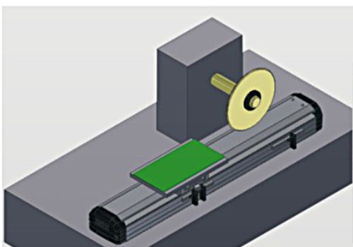 Cutting device for PCB printed circuit board
